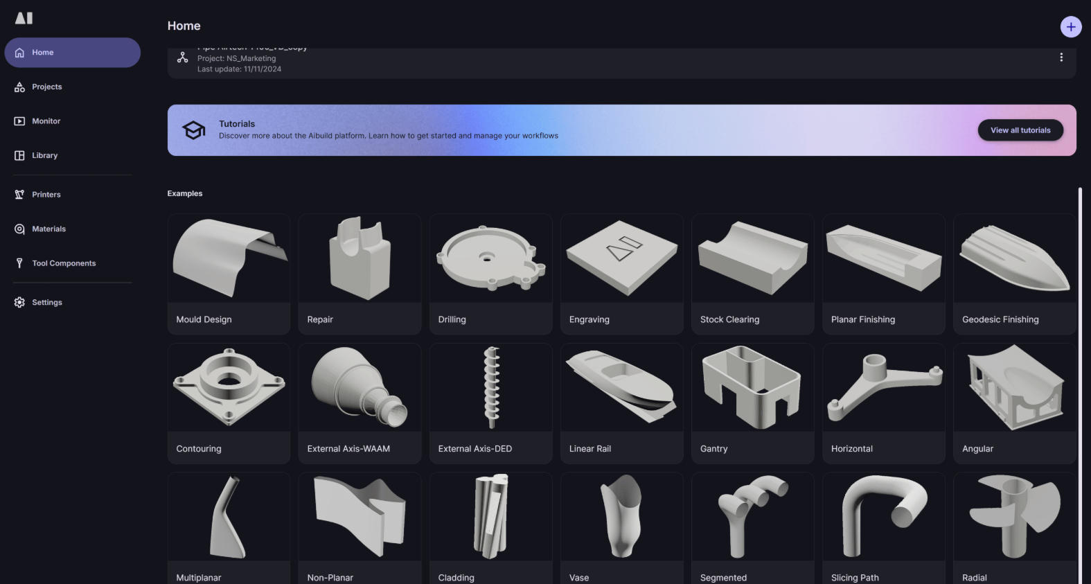 Aibuild：AI驱动增材减材混合制造软件 | 自动化刀具路径生成平台
