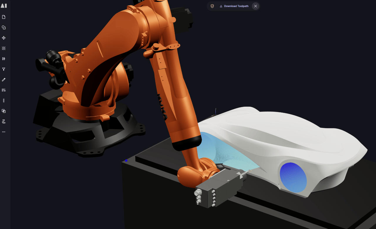 Aibuild：AI驱动增材减材混合制造软件 | 自动化刀具路径生成平台