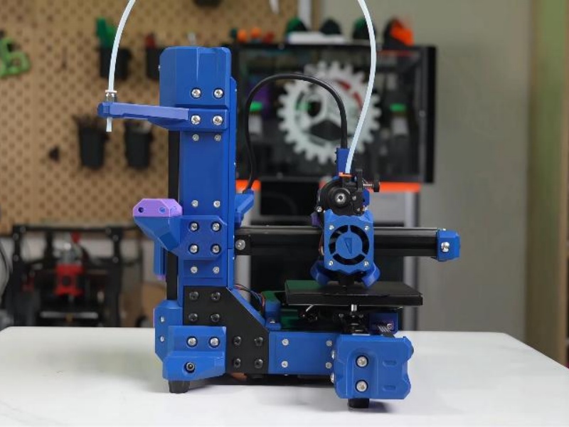 TicTac2.1微型V-Minion发布：120mm³迷你3D打印机，升级Z轴驱动与RatRig热端 | 开源图纸及BOM清单下载